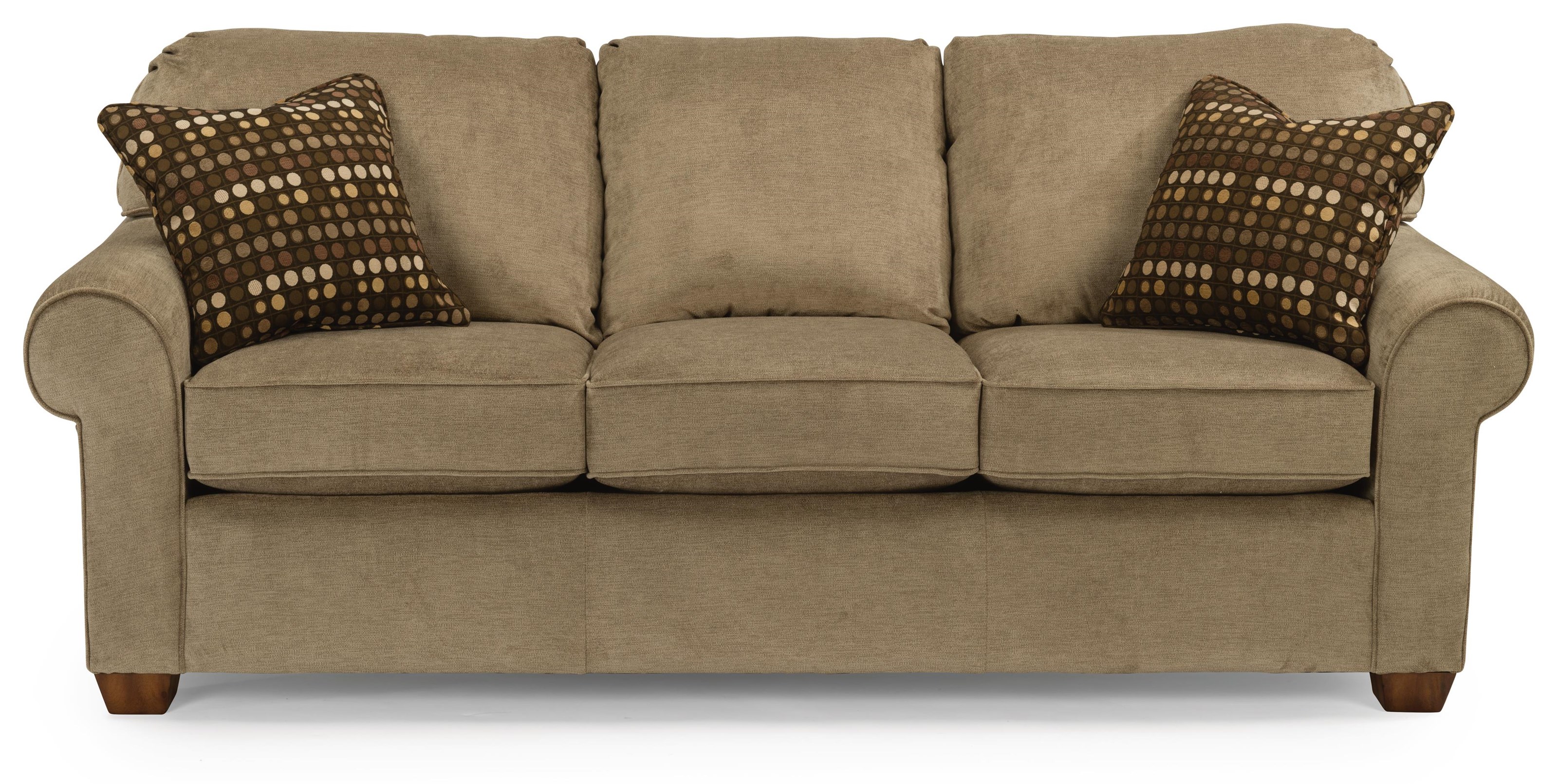 Flexsteel Payton Stationary Upholstered Sofa Crowley Furniture